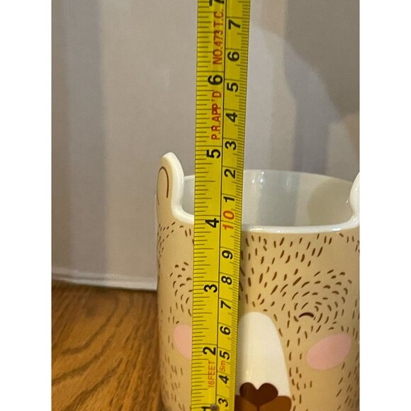 A Set of Three Rosanna Mugs -Bear, Puppy Dog, Deer with Ears and Silver Handles - Picture 4 of 16